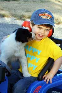 Pup and Boy